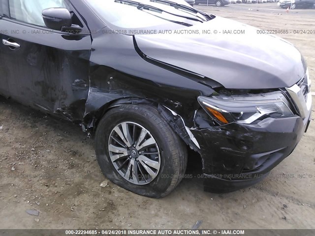 5N1DR2MM0HC637850 - 2017 NISSAN PATHFINDER S/SV/SL/PLATINUM 黑色 照片 6