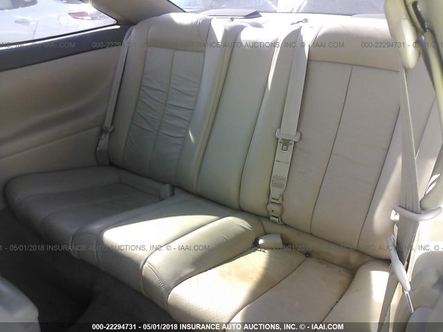2T1CF28P7YC299349 - 2000 TOYOTA CAMRY SOLARA SE/SLE Ağ foto 8