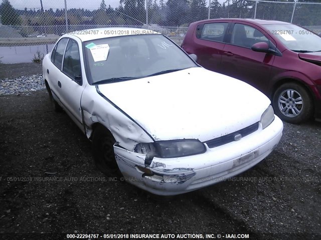 1Y1SK5265VZ455460 - 1997 GEO PRIZM LSI WHITE photo 1