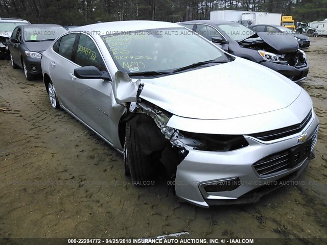 1G1ZB5ST0HF261345 - 2017 CHEVROLET MALIBU LS SILVER photo 6
