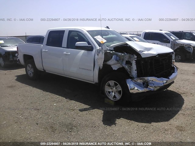 3GCPCREC9HG301063 - 2017 CHEVROLET SILVERADO C1500 LT WHITE photo 1