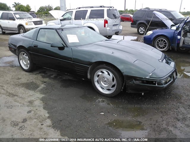 1G1YY22P1R5110887 - 1994 CHEVROLET CORVETTE GREEN photo 1