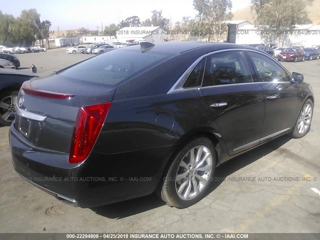 2G61M5S36F9185332 - 2015 CADILLAC XTS LUXURY COLLECTION GRAY photo 4