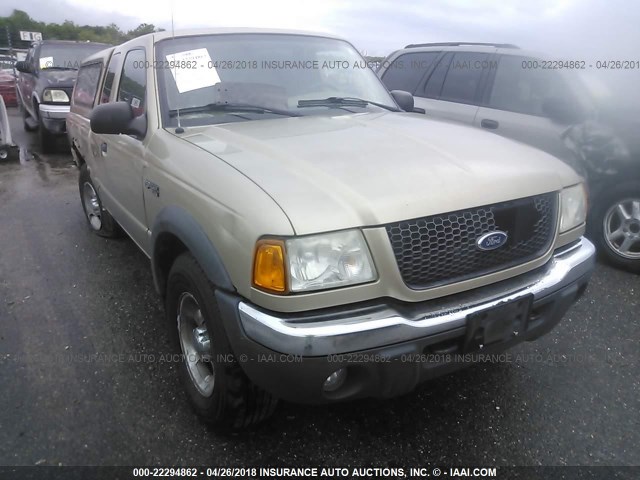 1FTZR15EX1PA83906 - 2001 FORD RANGER SUPER CAB BEIGE photo 1