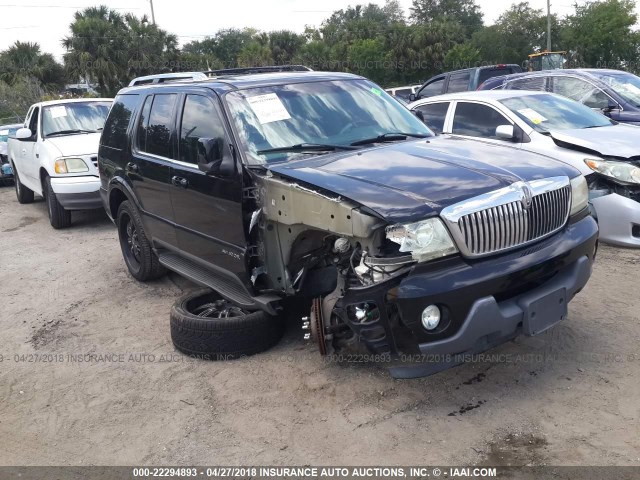 5LMEU88H05ZJ11968 - 2005 LINCOLN AVIATOR 黑色 照片 1
