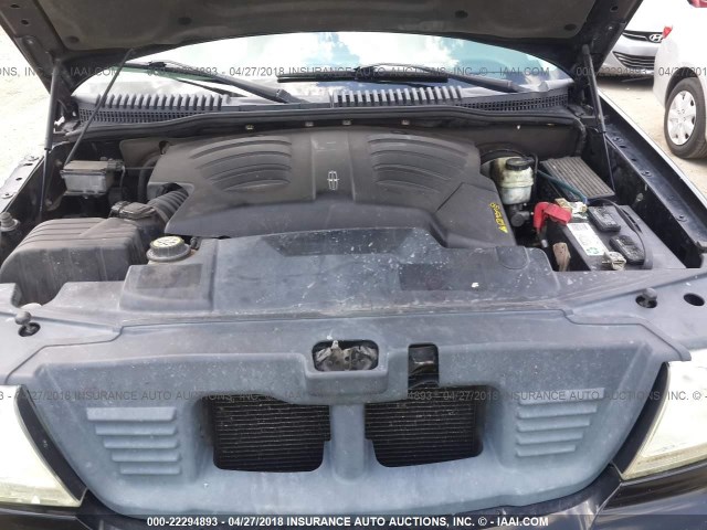 5LMEU88H05ZJ11968 - 2005 LINCOLN AVIATOR 黑色 照片 10