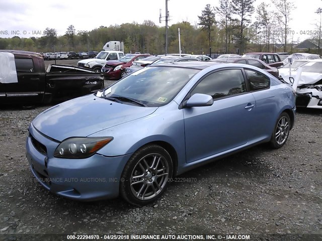 JTKDE3B75A0316468 - 2010 TOYOTA SCION TC 浅蓝色 照片 2