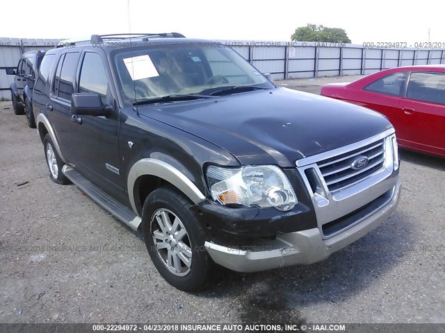 1FMEU64897UA71497 - 2007 FORD EXPLORER EDDIE BAUER Dark Brown photo 6