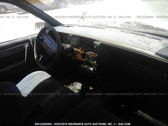 3G4AH51NXKS600665 - 1989 BUICK CENTURY CUSTOM WHITE photo 5