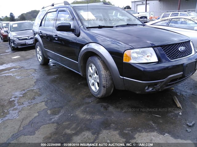 1FMDK05116GA11310 - 2006 FORD FREESTYLE SEL BLACK photo 1