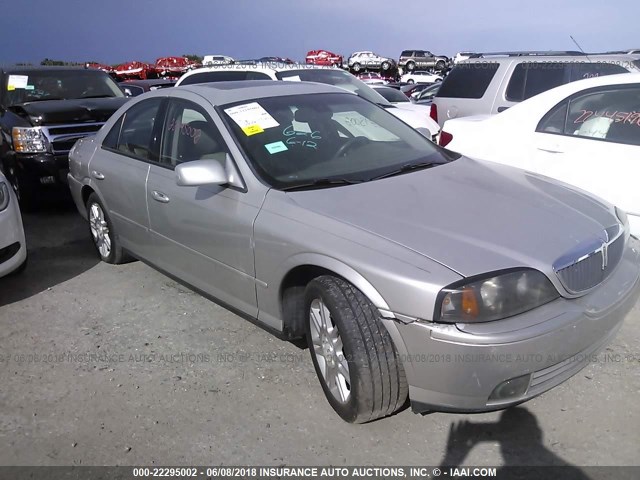 1LNHM87A14Y657932 - 2004 LINCOLN LS Gümüş foto 1