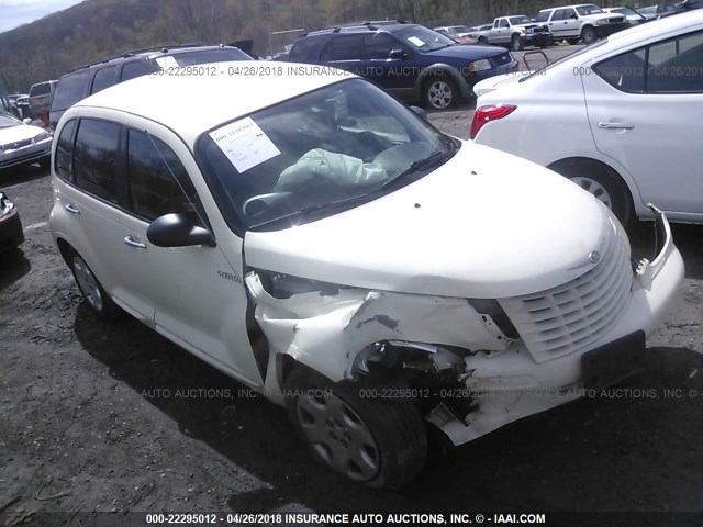 3C4FY58B75T629576 - 2005 CHRYSLER PT CRUISER TOURING WHITE photo 1