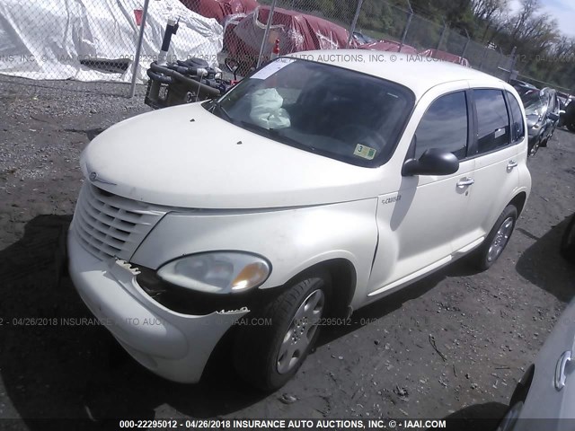 3C4FY58B75T629576 - 2005 CHRYSLER PT CRUISER TOURING WHITE photo 2