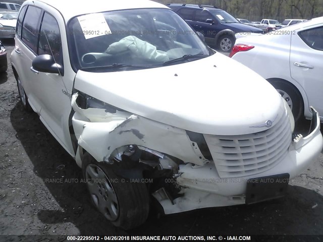 3C4FY58B75T629576 - 2005 CHRYSLER PT CRUISER TOURING WHITE photo 6