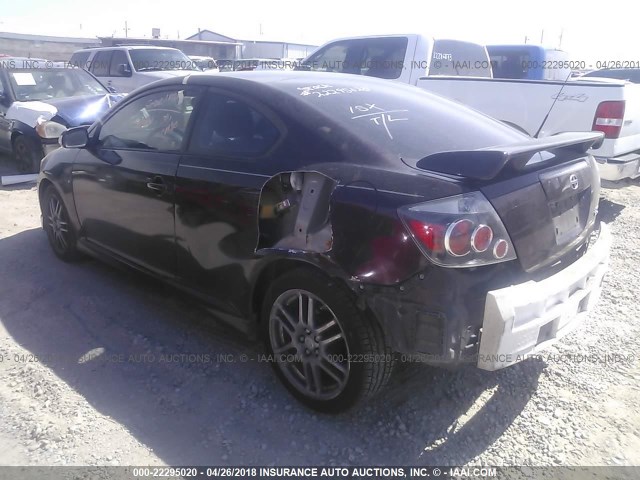 JTKDE167590280727 - 2009 TOYOTA SCION TC 紫色 照片 3