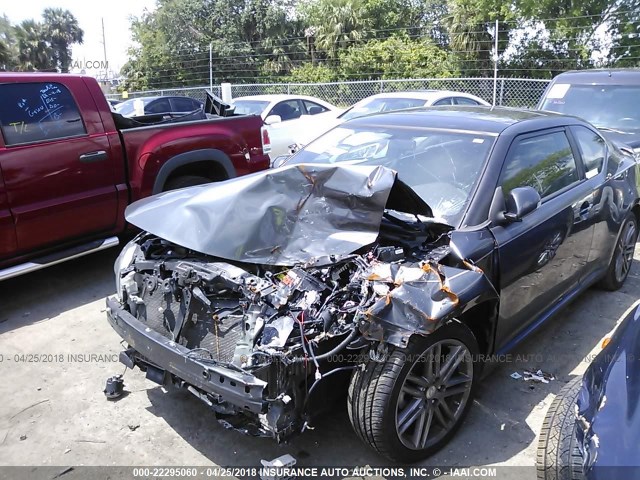 JTKJF5C79D3049817 - 2013 TOYOTA SCION TC 灰色 照片 6