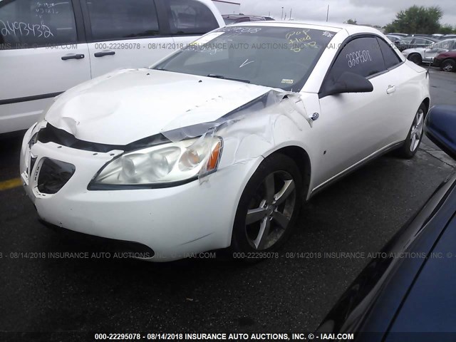 1G2ZH361874211102 - 2007 PONTIAC G6 GT WHITE photo 2