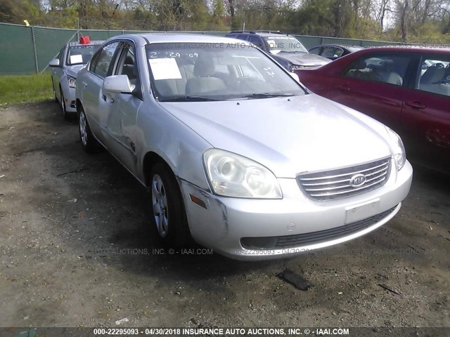 KNAGE123285205733 - 2008 KIA OPTIMA LX/EX SILVER photo 6