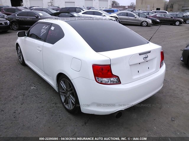 JTKJF5C77C3036174 - 2012 TOYOTA SCION TC 白色 照片 3