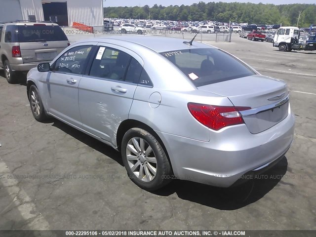 1C3BC1FB3BN511193 - 2011 CHRYSLER 200 TOURING SILVER photo 3