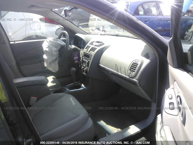 1G1ZS58F17F111972 - 2007 CHEVROLET MALIBU LS GRAY photo 5