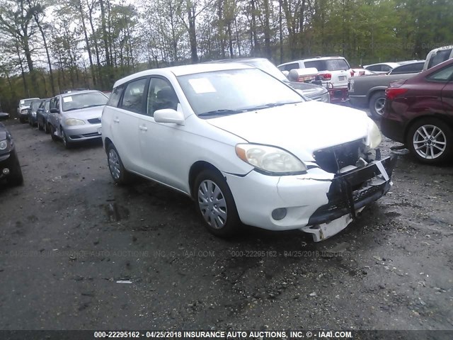 2T1KR32E25C348906 - 2005 TOYOTA COROLLA MATRIX XR WHITE photo 1