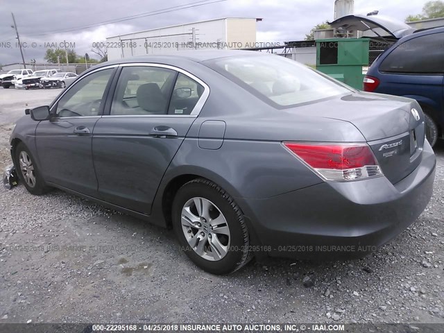 JHMCP26448C051296 - 2008 HONDA ACCORD LXP GRAY photo 3