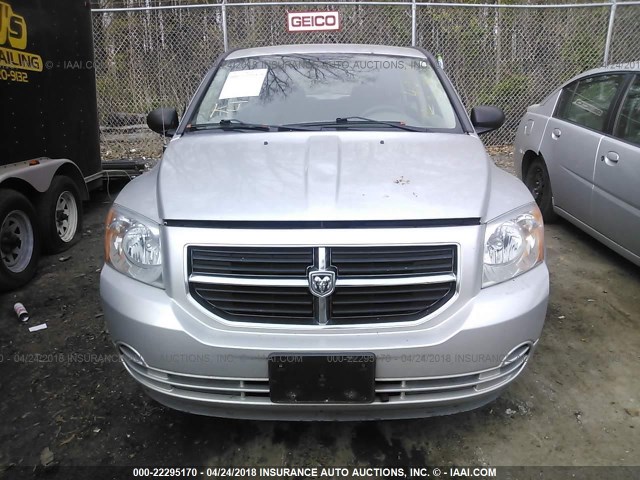 1B3HB48B37D305295 - 2007 DODGE CALIBER SXT SILVER photo 6