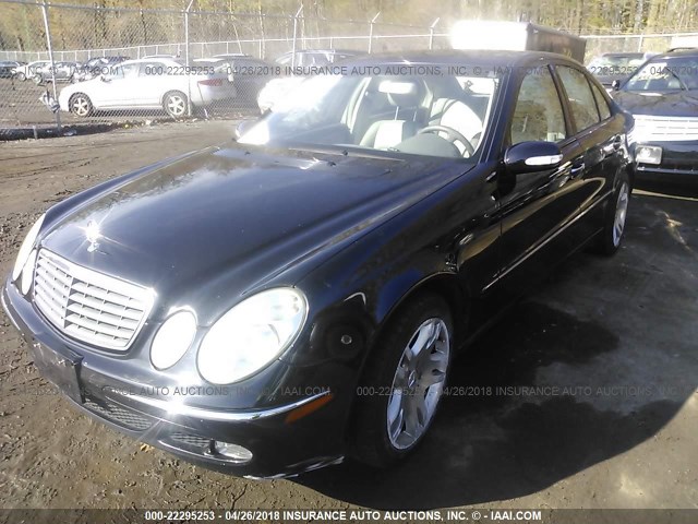 WDBUF70J03A148065 - 2003 MERCEDES-BENZ E 500 BLACK photo 6