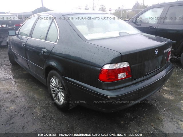 WBADT63471CF01767 - 2001 BMW 530 I AUTOMATIC GREEN photo 3