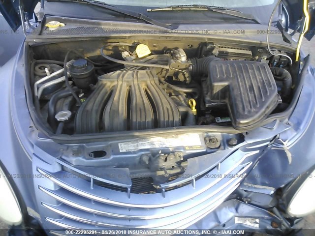 3A4FY48B16T306100 - 2006 CHRYSLER PT CRUISER BLUE photo 10