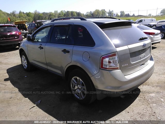 2FMDK36CX8BA44060 - 2008 FORD EDGE SE GRAY photo 3