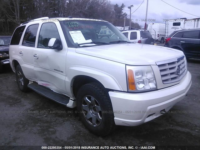 1GYEK63N34R307023 - 2004 CADILLAC ESCALADE LUXURY თეთრი ფოტო 1