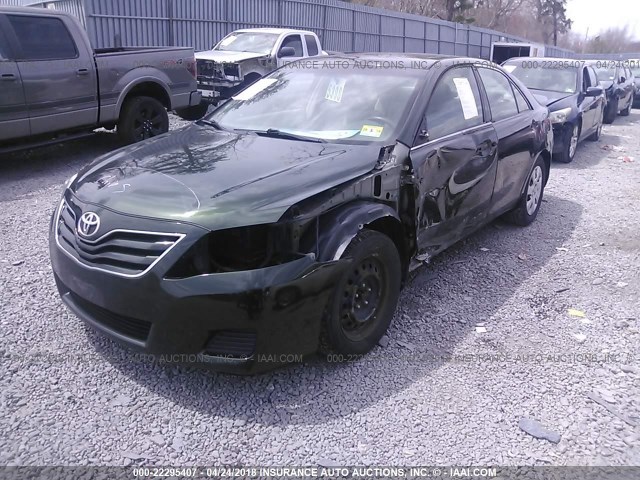 JTNBF3EK2A3000919 - 2010 TOYOTA CAMRY SE/LE/XLE GREEN photo 2