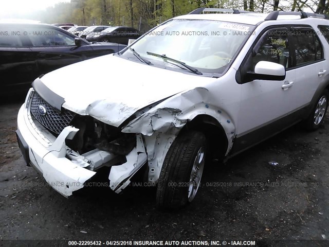 1FMDK02106GA48028 - 2006 FORD FREESTYLE SEL WHITE photo 6