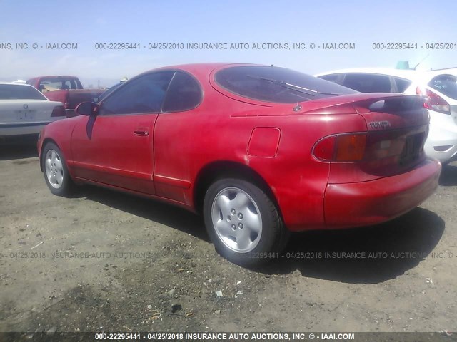 JT2ST85N8L0026636 - 1990 TOYOTA CELICA GT-S RED photo 3
