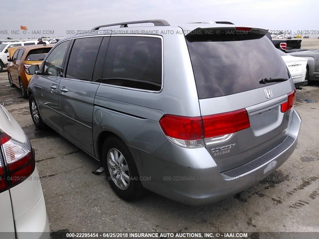 5FNRL38608B031495 - 2008 HONDA ODYSSEY EXL SILVER photo 3