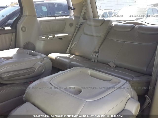 5TDBA22C44S020747 - 2004 TOYOTA SIENNA XLE/XLE LIMITED WHITE photo 8