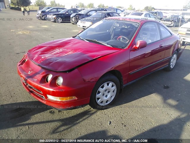 JH4DC4356RS022981 - 1994 ACURA INTEGRA LS RED photo 2