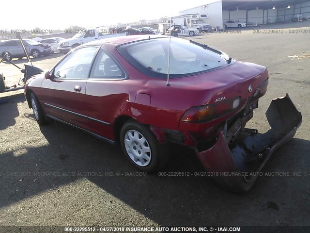 JH4DC4356RS022981 - 1994 ACURA INTEGRA LS RED photo 3
