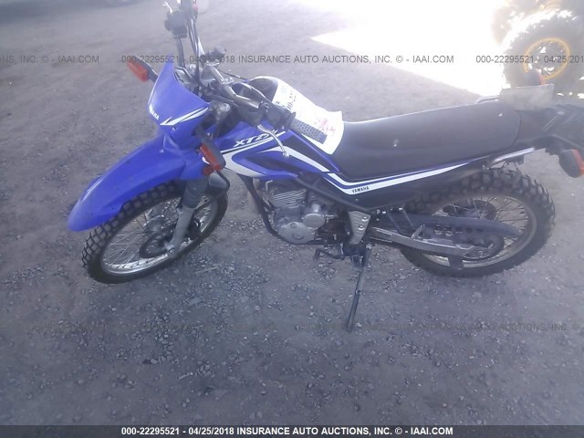 JYADG24EXEA002947 - 2014 YAMAHA XT250 BLUE photo 9