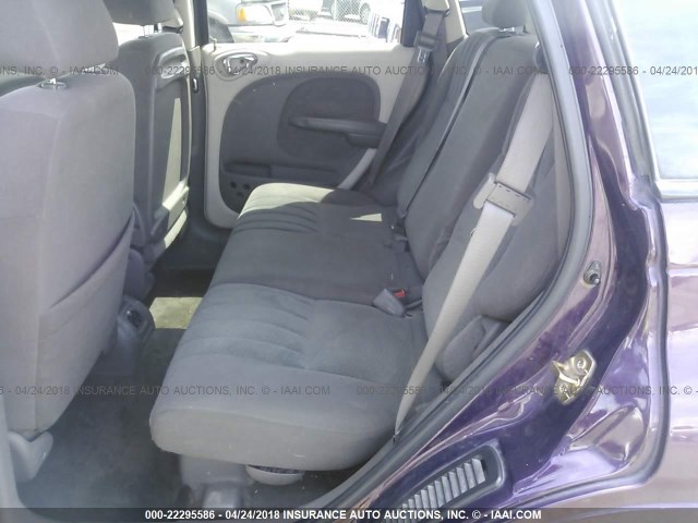 3C4FY58B25T619344 - 2005 CHRYSLER PT CRUISER TOURING PURPLE photo 8