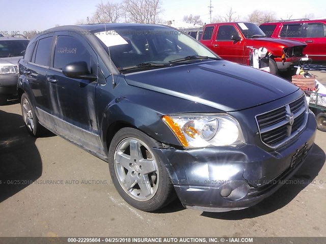 1B3HE78K27D254784 - 2007 DODGE CALIBER R/T BLUE photo 1