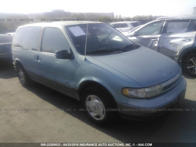 4N2DN11W0RD838639 - 1994 NISSAN QUEST XE/GXE BLUE photo 1