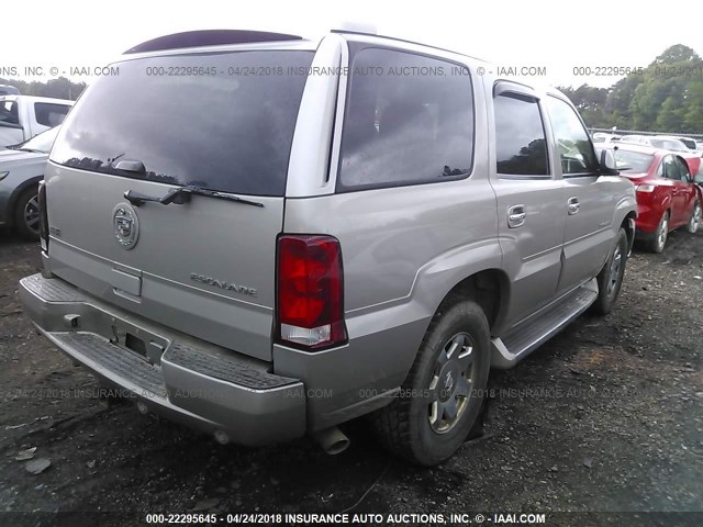 1GYEK63N15R217144 - 2005 CADILLAC ESCALADE LUXURY 金色 照片 4