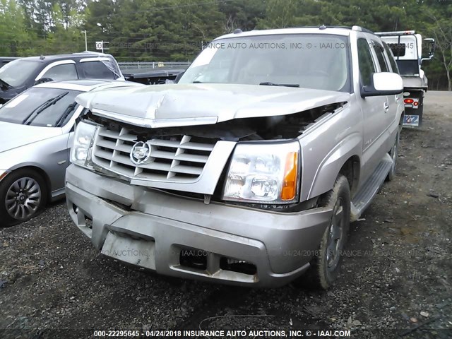 1GYEK63N15R217144 - 2005 CADILLAC ESCALADE LUXURY 金色 照片 6