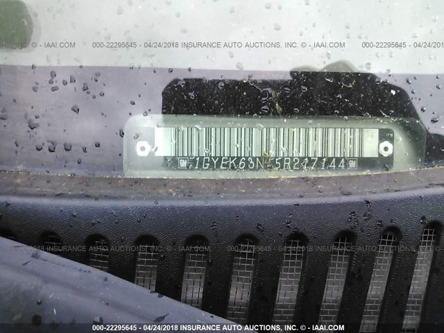 1GYEK63N15R217144 - 2005 CADILLAC ESCALADE LUXURY 金色 照片 9