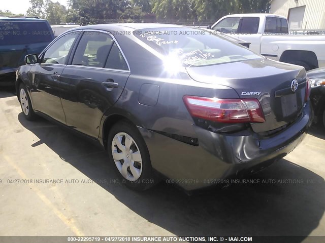 4T1BE46K97U642208 - 2007 TOYOTA CAMRY NEW GENERAT CE/LE/XLE/SE GRAY photo 3