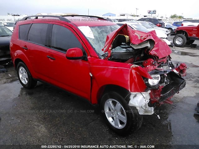 JA4MS31X17Z003773 - 2007 MITSUBISHI OUTLANDER ES/LS Qırmızı foto 1