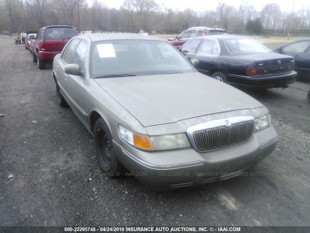 2MEFM74W5XX664052 - 1999 MERCURY GRAND MARQUIS GS GOLD photo 1